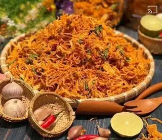 Hình ảnh khô gà lá chanh 500g