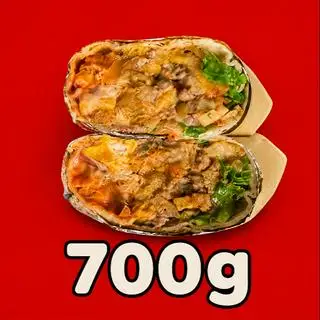 Tacos đặc biệt lớn nặng 700g - 129.000 ₫ tại Quán Ăn Vặt Cô Hoa - Burrito Tacos Mỳ Gà Viên - Đường Vào Đại Học Quốc Gia