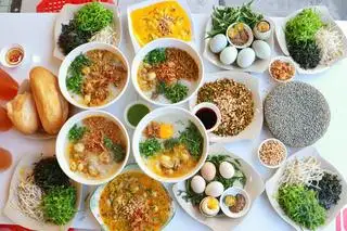 Hình ảnh CHÁO HÀU + BÒ