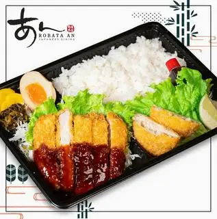 "TONKATSU" Pork Loin Cutlet & Chicken Tsukune Menchi Katsu - 179.000 ₫ tại Robata An - Lê Thánh Tôn