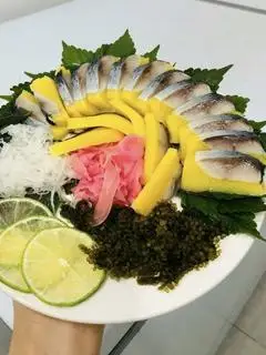 Cá trích ép trứng 150gr - yellow herring - 169.000 ₫ tại Sushi & Sashimi - Hime - Võ Văn Vân