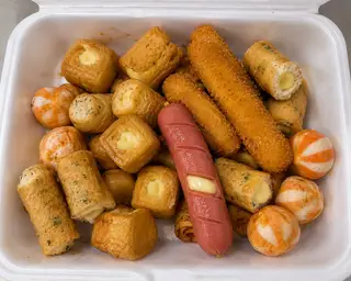 Combo team Phô-mai  - 99.000 ₫ tại Cậu Cả - Cá Viên Chiên, Mì Trộn & Dimsum - Hà Bá Tường