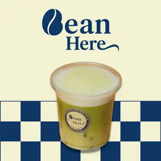 Hình ảnh Matcha latte mật hoa dừa