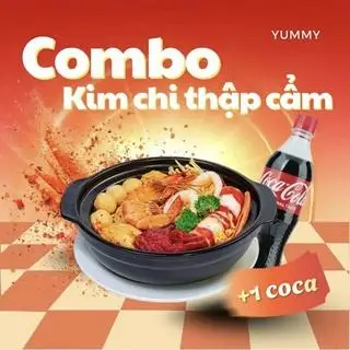Hình ảnh Combo mỳ kim chi thập cẩm - Coca