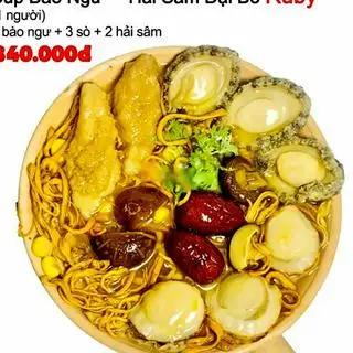 Súp bào ngư - Hải sâm đại bổ ruby - 340.000 ₫ tại Tiến Vua Food - Súp Bào Ngư Đại Bổ - Đường Số 17