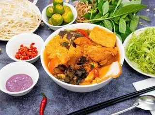 ĐẦY ĐỦ GIÒ NẠC - 75.000 ₫ tại Gánh Bún Riêu Miền Tây - Cách Mạng Tháng 8