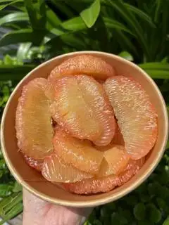 Hình ảnh Bưởi da xanh cắt sẵn - hộp 350gr