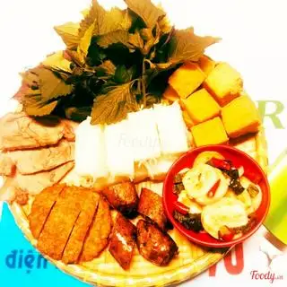 Bún đậu thập cẩm - 69.000 ₫ tại Bún Đậu Mắm Tôm Ngon Ngon - Đường D13