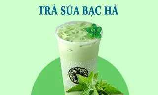 Hình ảnh Trà sữa bạc hà