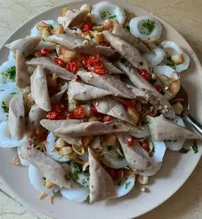 bánh bèo chả (2cây) - 47.000 ₫ tại Bánh Bột Lọc, Bánh Bèo & Bánh Hỏi - Hoàng Hoa Thám