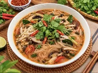 Hình ảnh Miến nấm lẩu Thái