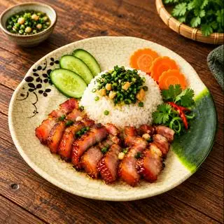 Hình ảnh Cơm Ba Rọi Nướng (Best Seller)