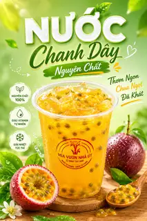 Hình ảnh Nước Chanh Dây Ly 800ml