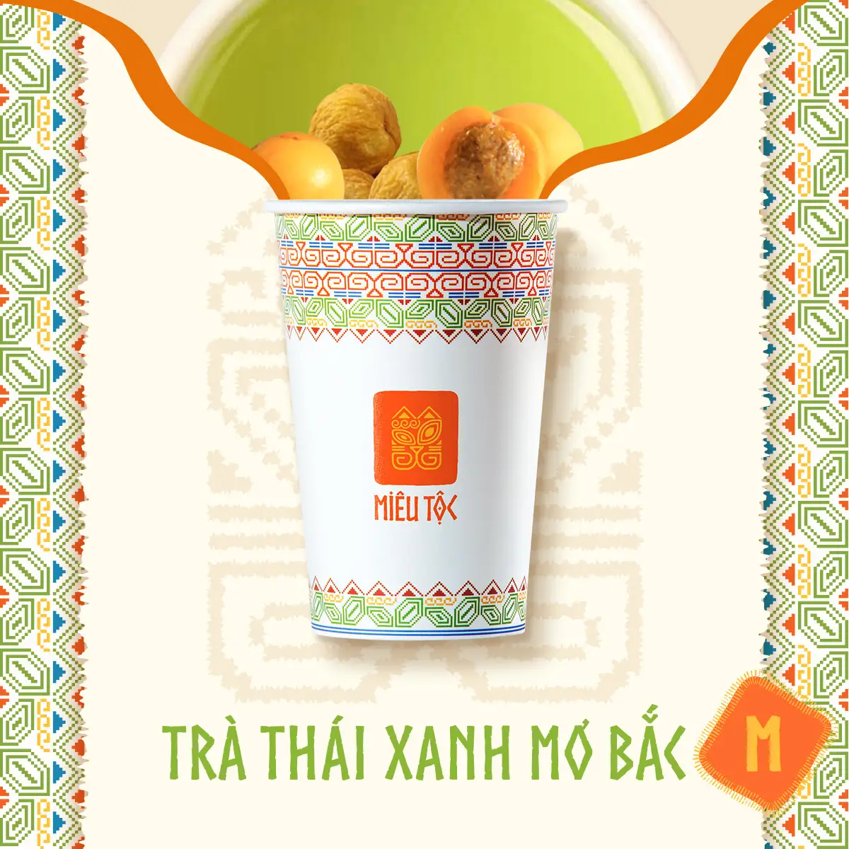 Hình ảnh Trà thái xanh mơ Bắc