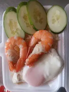 Hình ảnh Cơm Chiên Tôm trứng opla