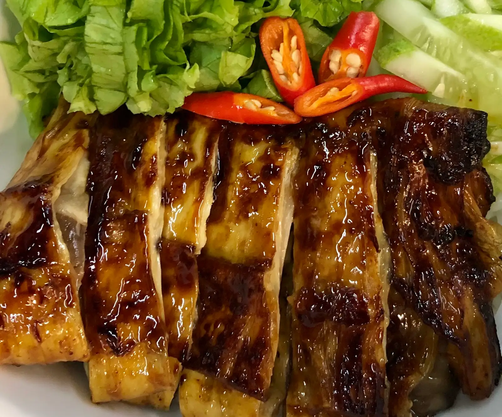 Vịt quay chay thêm - 55.000 ₫ tại Quán Chay Phúc An 1986 - Mỳ Tiềm & Cơm Trộn - Nguyễn Đình Chính