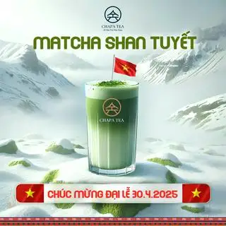 Matcha Latte Shan Tuyết - 49.000 ₫ tại Chapa Tea - Trà Sữa Shan Tuyết - Trần Bình Trọng