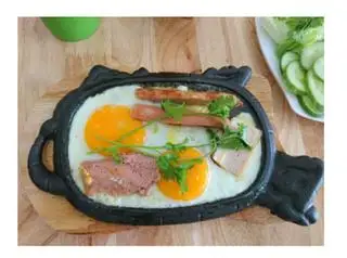 Hình ảnh Ốp la 2 trứng