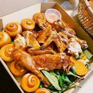 Hình ảnh gà nướng sốt ớt