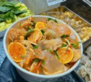 Hình ảnh Tai heo sứa đạn sốt Thái