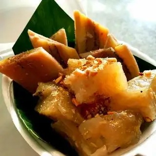 Hình ảnh Chuối hấp - chuối xắt