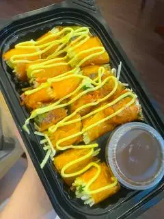 Hình ảnh Bánh tráng cuộn sốt me bơ