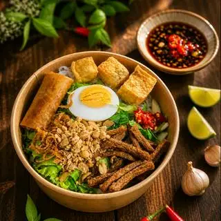 Bún Chay  - 35.000 ₫ tại Quán An An - Bún Thịt Luộc Nước Tương - Dạ Nam