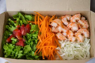 Hình ảnh Salad Tôm Thẻ Hấp