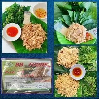 Hình ảnh Nem bùi Bắc Ninh cực ngon, kèm lá sung, đinh lăng, 1 nắm 200gr