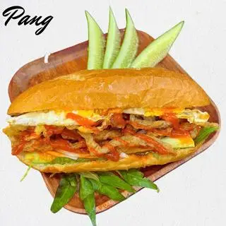 Bánh mì chả cá trứng - 33.000 ₫ tại Pang - Bánh Mì Chả Cá & Hồng Trà - Hồ Văn Huê