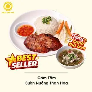 Hình ảnh Cơm tấm sườn nướng than hoa