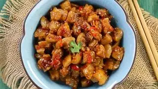Tóp mỡ cháy mắm tỏi  - 15.000 ₫ tại Cơm Tấm Sao Mai