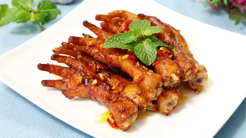 Chân rút xương nướng cay - Phần Nhỏ - 77.000 ₫ tại Phúc Bình Long - Bạch Tuộc Nướng & Chân Gà Nướng - Bình Long