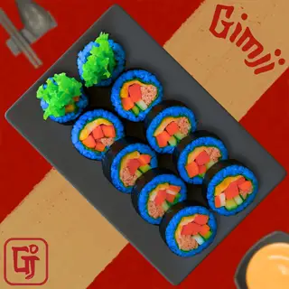 Kimbab Truyền Thống - 45.000 ₫ tại Gimji Quán Ăn Hàn Quốc - Korean Fast Food - Sư Vạn Hạnh