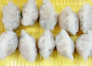 Há cảo hẹ 3 viên  - 39.000 ₫ tại DIMSUM DÂU TÂY - HÁ CẢO & XÍU MẠI - Vĩnh Khánh