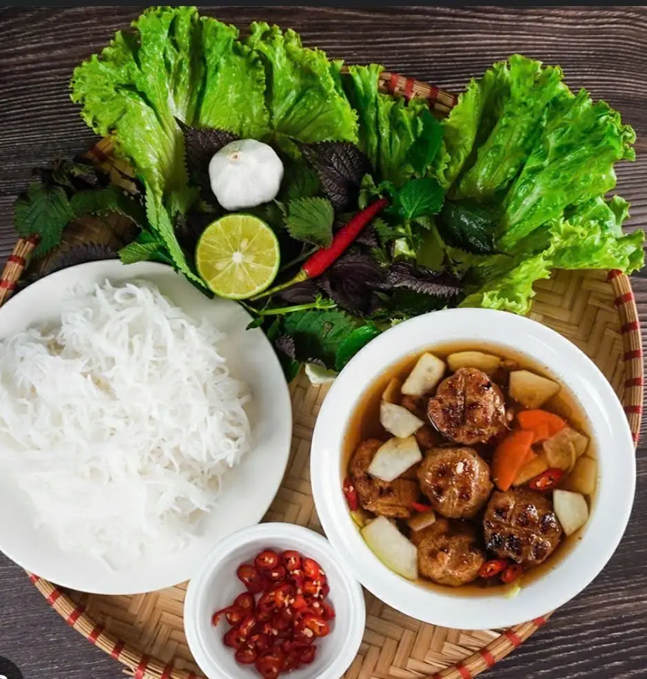 Bún chả truyền thống - 85.000 ₫ tại BÚN CHẢ HÀ NỘI 1996 - Phú Thuận