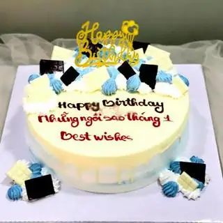 Bánh kem sữa tươi 20cm - 360.000 ₫ tại Bánh Kem Merry Cake - Nơ Trang Long