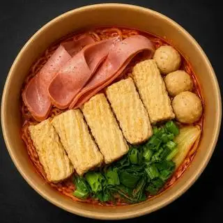 MÌ CAY CHẢ MỰC - 59.000 ₫ tại Xu-K Mì Cay & Gà Rán - Nguyễn Hữu Thọ