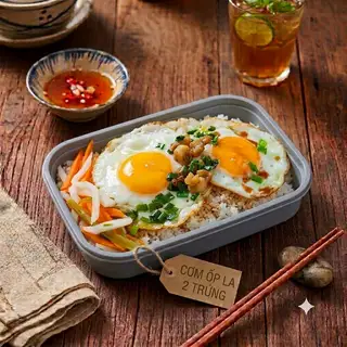 Cơm ốp la 2 trứng - 25.000 ₫ tại Chị Bóng - Cơm Tấm Long Xuyên - Đường Số 7 