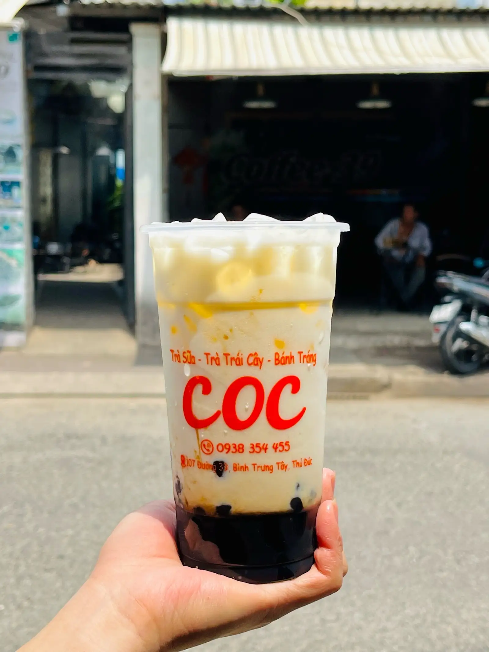 Hình ảnh Sữa tươi trân châu đường đen