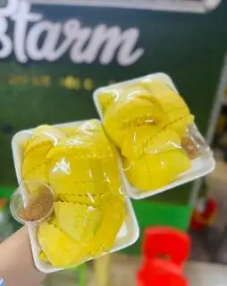 Hình ảnh Xoài tứ quý chấm muối ớt