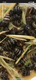 Hình ảnh ốc len xào dừa