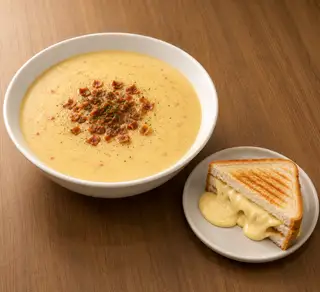 Soup L and cheese toast - 199.000 ₫ tại Saigon Soup Company - Đường 60