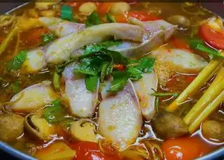 Lẩu thái cá lăng - 359.000 ₫ tại Lẩu Khổ Qua Rừng Âu Cơ - Âu Cơ