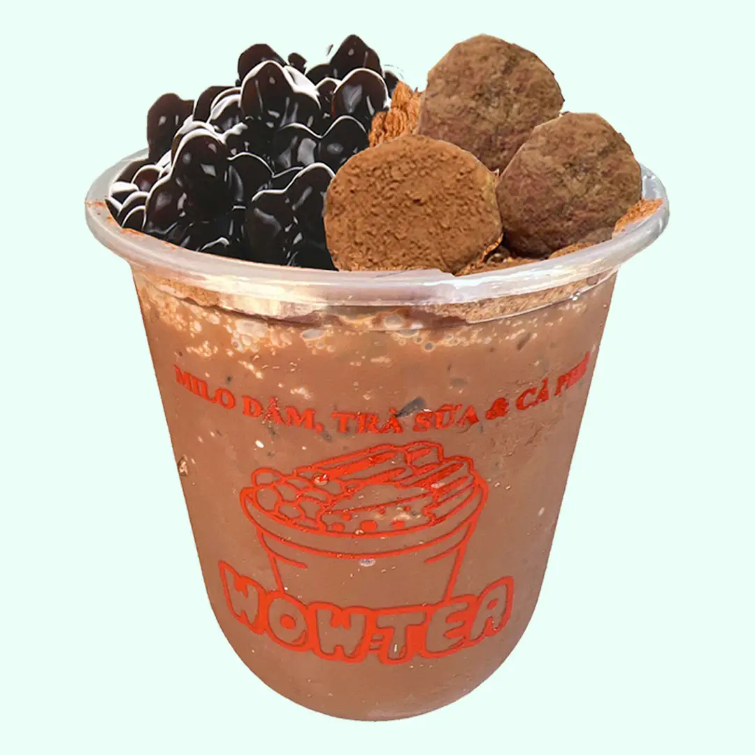 MILO MIX 3: Milo trân châu đen + mochi - 36.000 ₫ tại Milo Dầm Wowtea - Cà Phê & Trà Sữa - Cô Bắc 