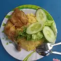 Cơm Đùi Gà Lớn - 50.000 ₫ tại  Cơm Gà Xối Mỡ Quang Tâm - Đỗ Thị Lời