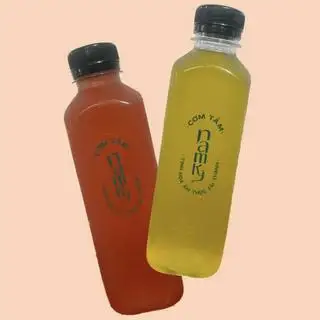 Hình ảnh Trà Dâu Hạt Chia