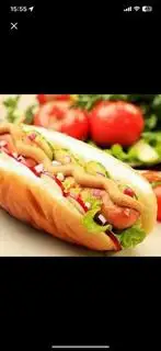Hình ảnh Bánh Mì Xúc Xích Bò Khô