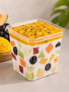 Yogurt Trái Cây Sốt Xoài Chanh Leo - 75.000 ₫ tại Nhon Fruit - Trái Cây Cắt Sẵn, Nước Ép & Trái Cây Lắc - Trần Khắc Chân