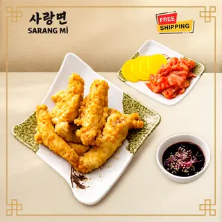 Thịt Heo Chiên Xù Sốt Chua Ngọt (size nhỏ) - 179.000 ₫ tại Mì Cay, Mì Tương Đen & Mì Lạnh Hàn Quốc - Sarang Mì - Khánh Hội